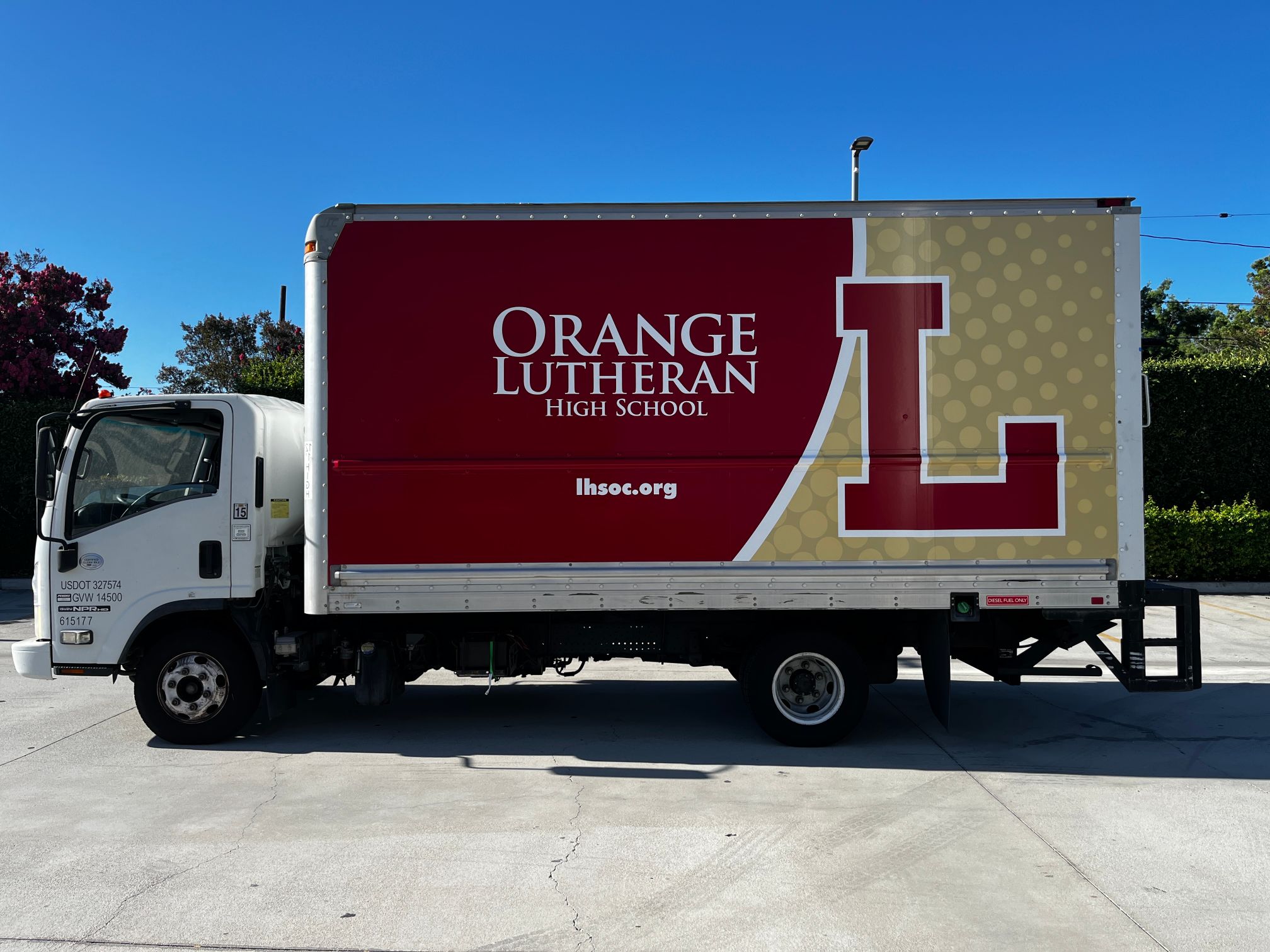 Box Truck Wraps Advertise for Businesses in Orange County California
