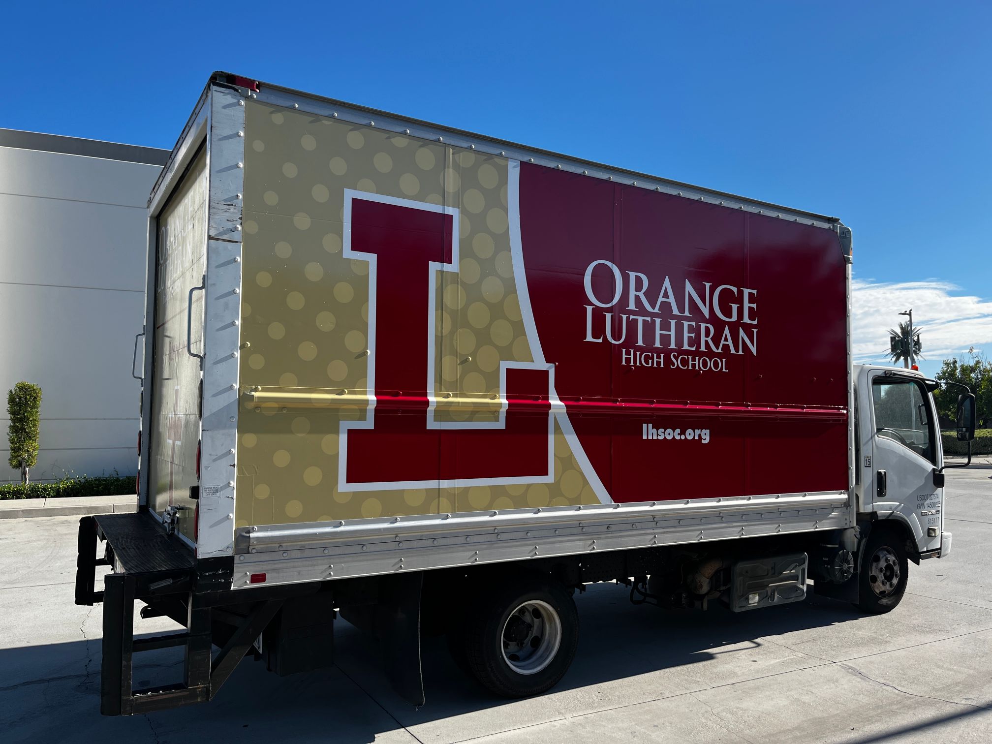 Box Truck Wraps Advertise for Businesses in Orange County California