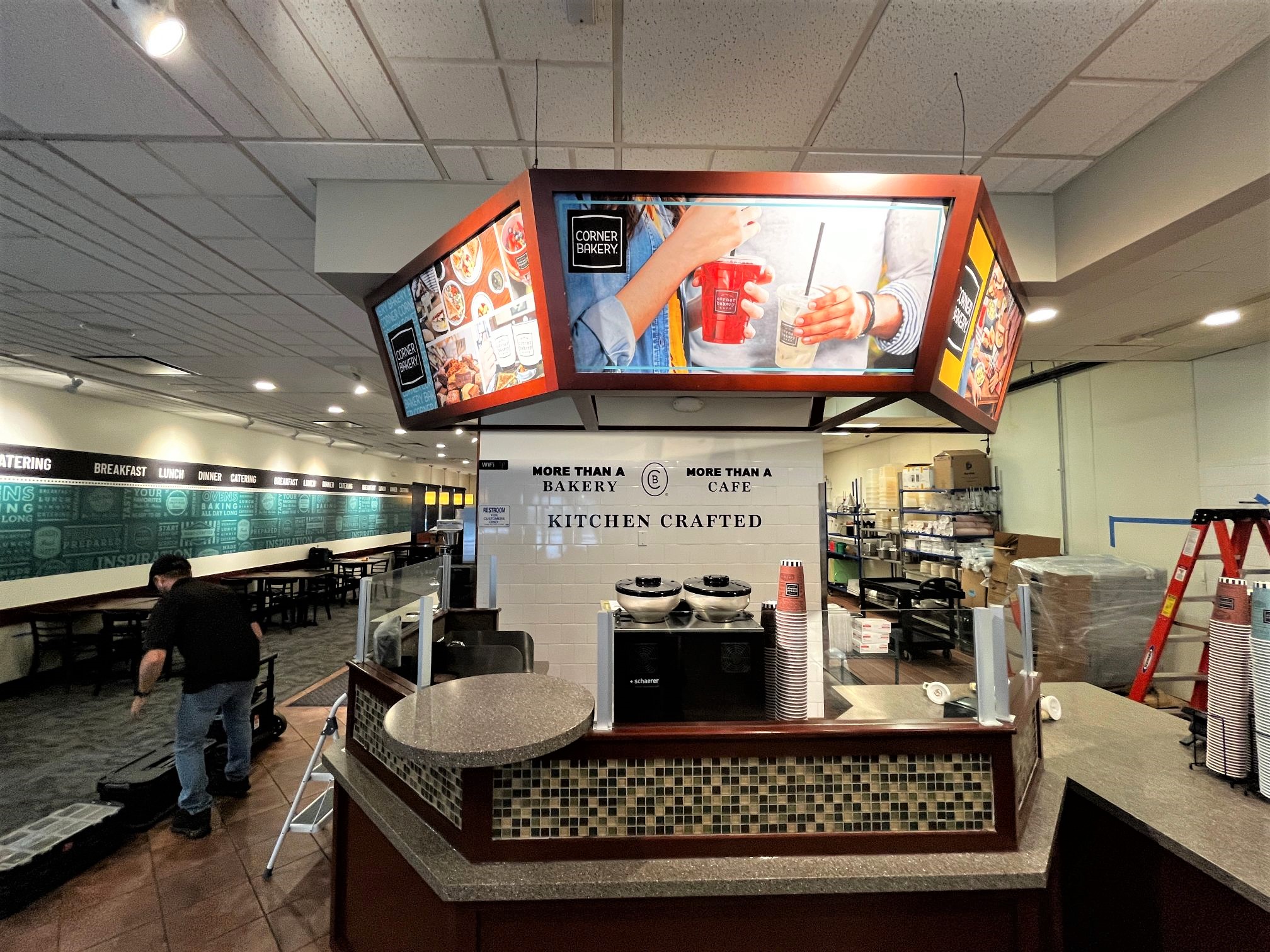 Eye-Catching Wall Graphics and Vinyl Lettering Create Ambiance for Restaurants in Los Angeles CA