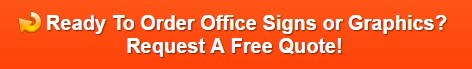 office signage makeover in Orange County CA