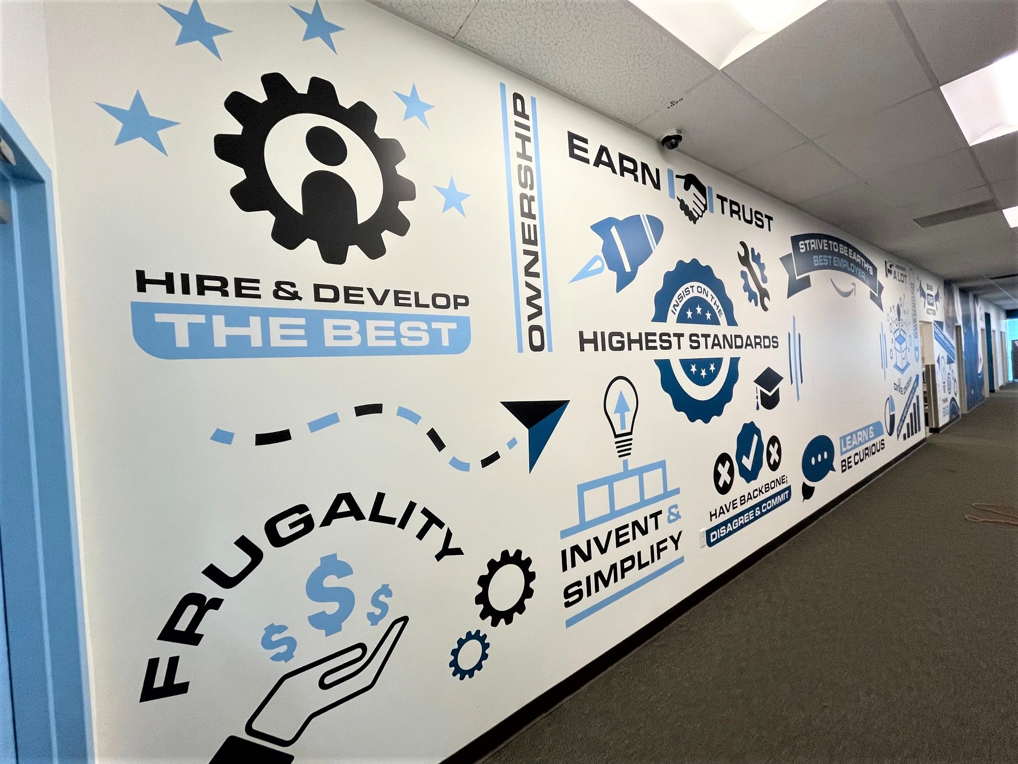 office wall graphics decals, and murals in Long Beach CA