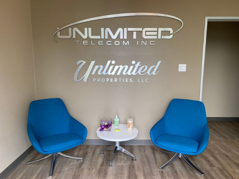 company rebrands and uses Superior Signs and Graphics to create new signs and wraps for its building