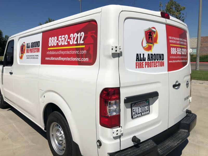 Nissan Sprinter Van Graphics Give Professional Look in Pico Rivera CA