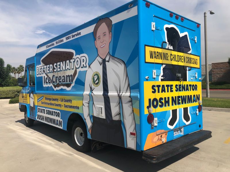Vinyl Graphics and Wraps for Successful Catering Truck Advertising in Fullerton