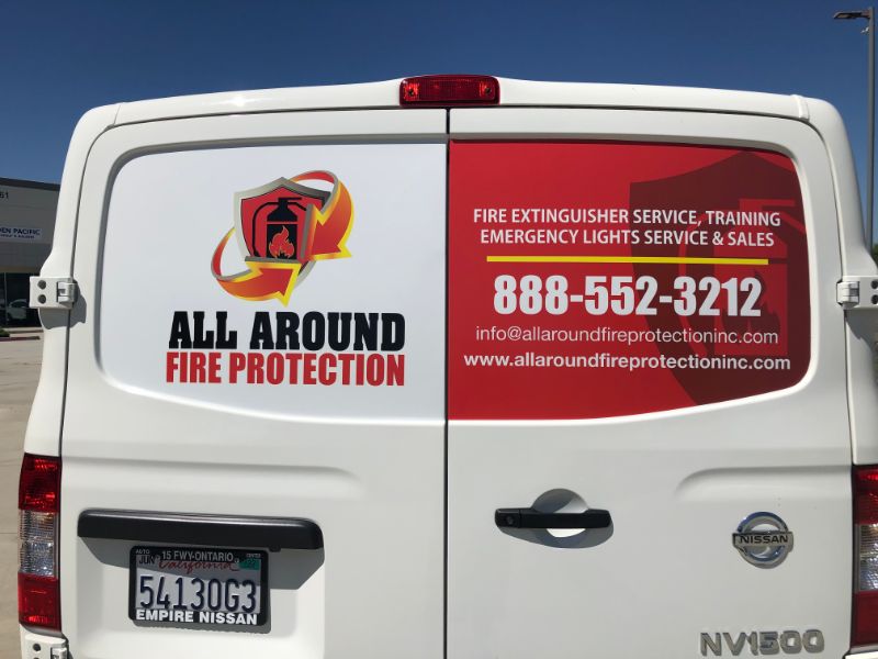 Nissan Sprinter Van Graphics Give Professional Look in Pico Rivera CA