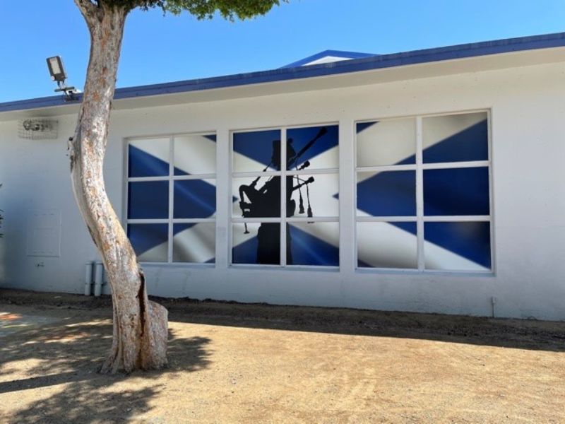 advertising with window graphics in Orange County CA