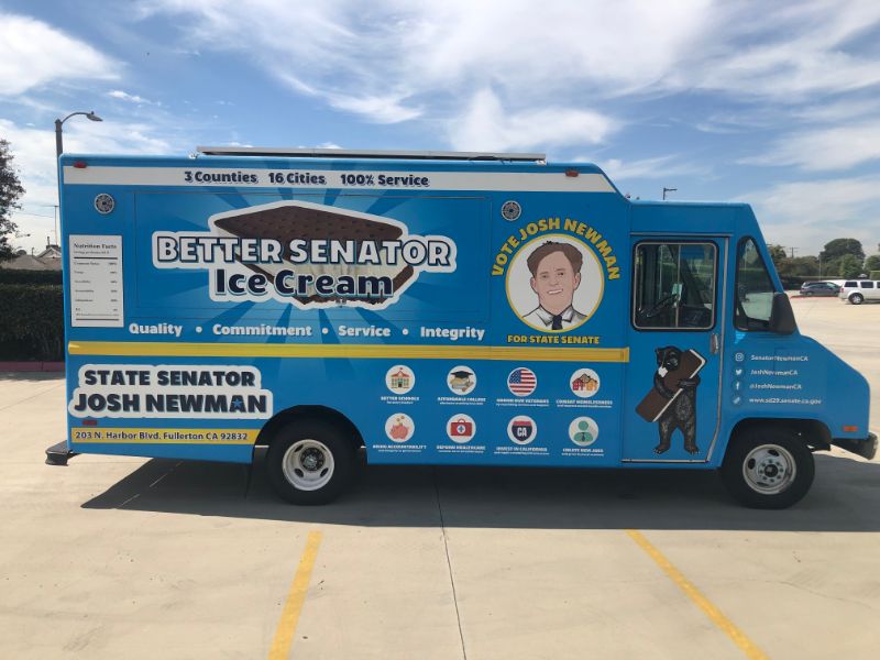 Vinyl Graphics and Wraps for Successful Catering Truck Advertising in Fullerton