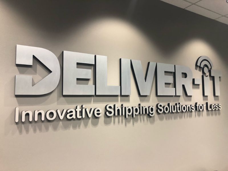 Custom Lobby Logo Wall Signs for Offices in Orange County CA