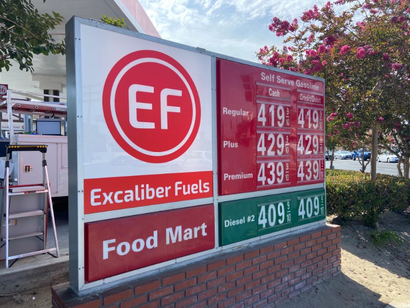 Service Station Rebranding in Westminster CA