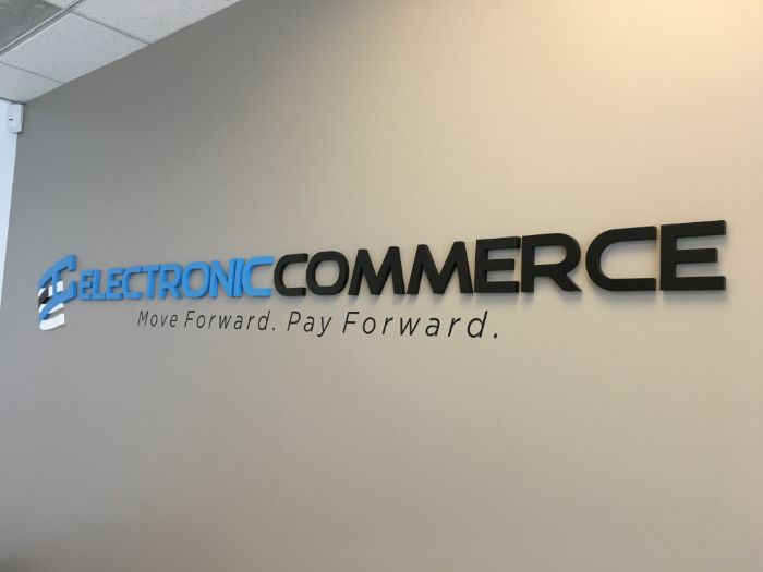Custom Lobby Logo Wall Signs for Offices in Orange County CA