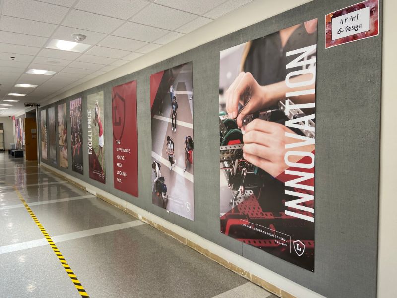 banner and wall graphics for schools in los angeles ca