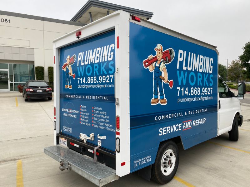 Commercial Van Wraps & Graphics in Los Angeles California