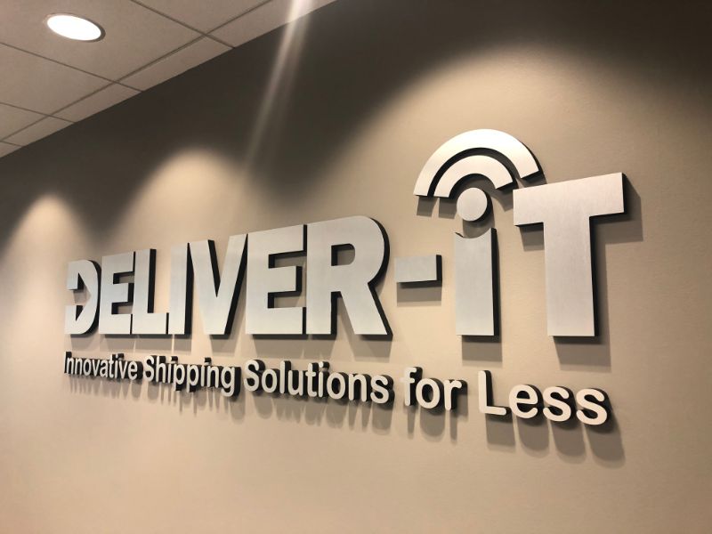 custom brushed metal logo wall signs in anaheim ca