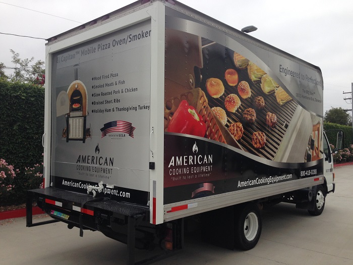 commercial truck wraps in Orange County CA