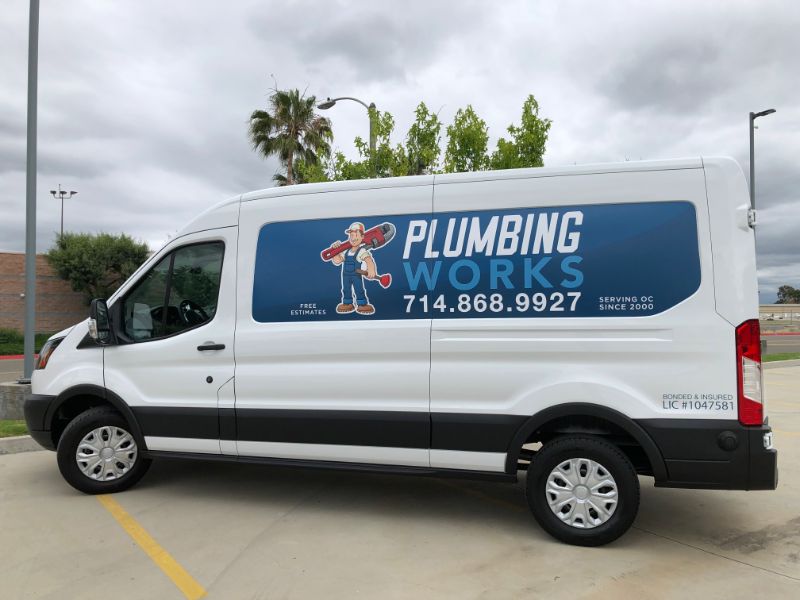 Commercial Van Wraps & Graphics in Los Angeles California!