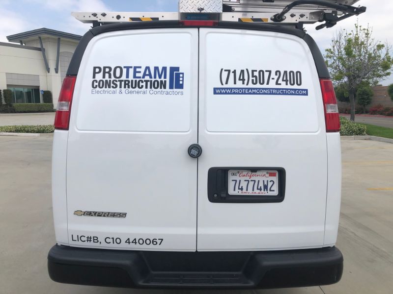 Decals & Lettering Add a Professional Look to Commercial Vehicles in Anaheim CA