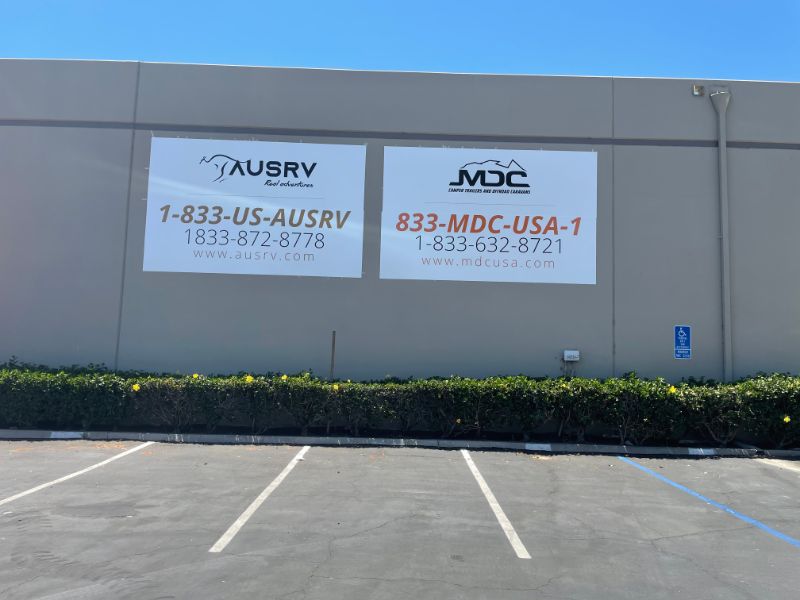 exterior wall graphics in Orange County CA