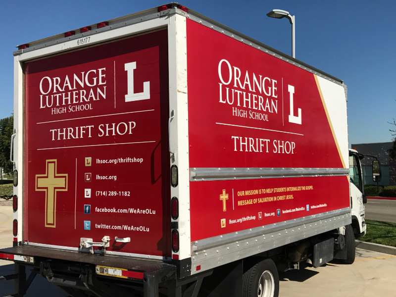 commercial truck wraps in Orange County CA