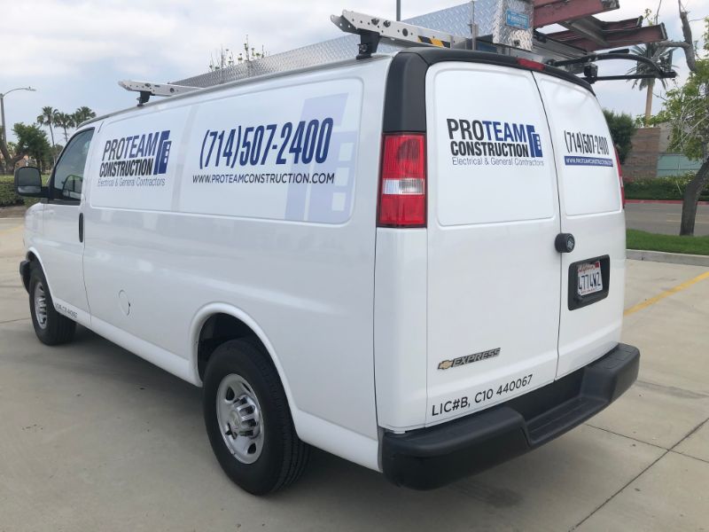 Decals & Lettering Add a Professional Look to Commercial Vehicles in Anaheim CA