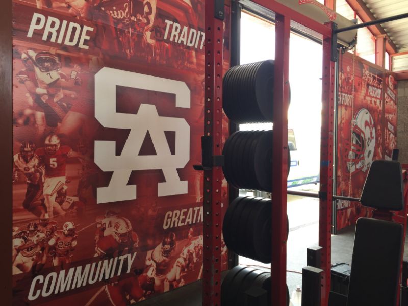 high school athletics wall wraps in los angeles ca