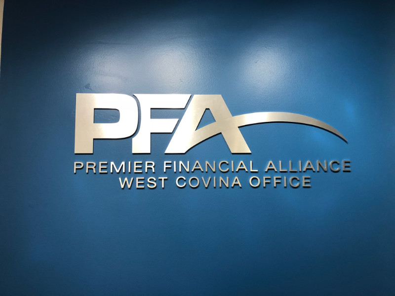 3D Logo Wall Signs for Offices in Orange County California