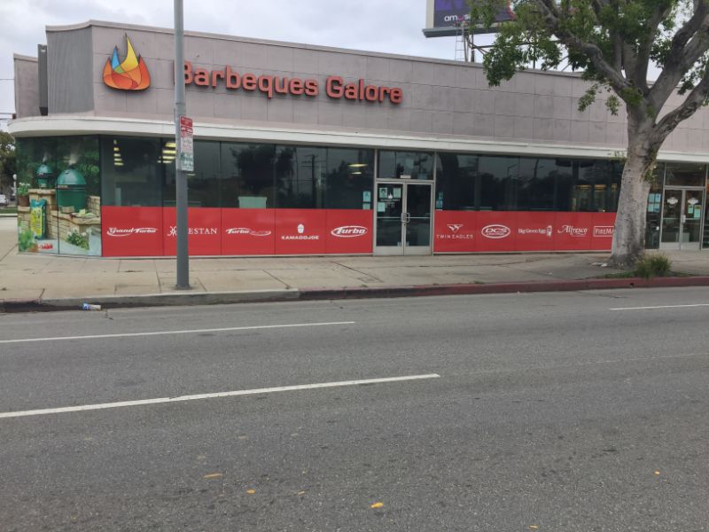 anti-graffiti window graphics in Los Angeles