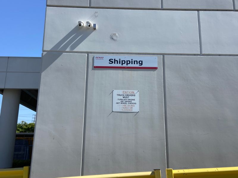 Warehouse Station Signs for Long Beach