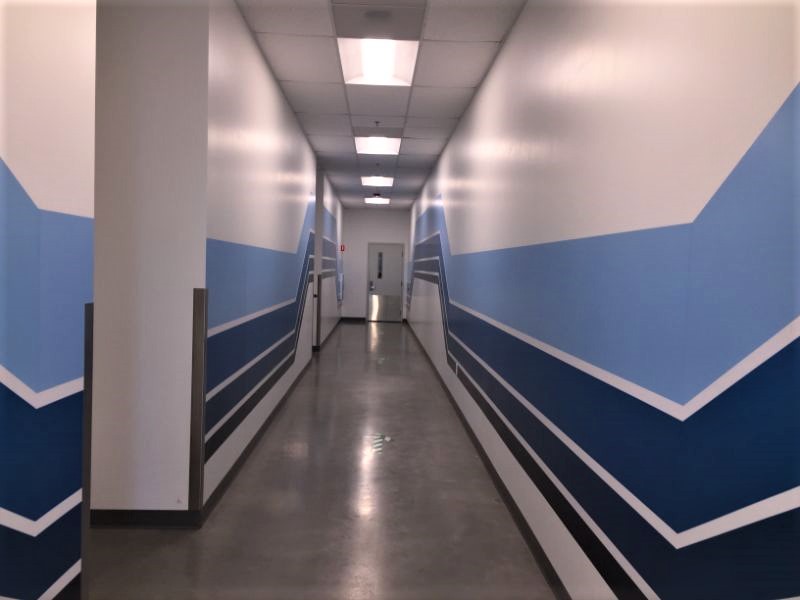 Geometric Wall Graphics in Long Beach CA