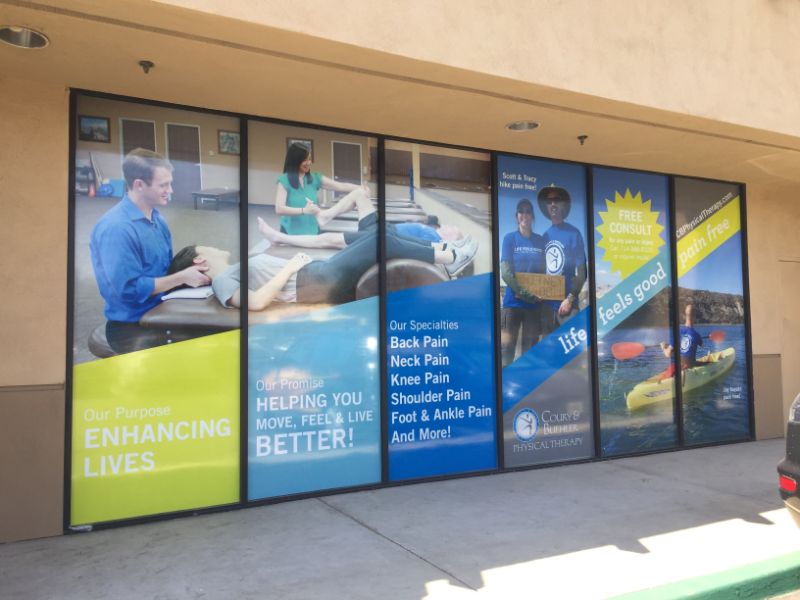 window graphics in Orange County