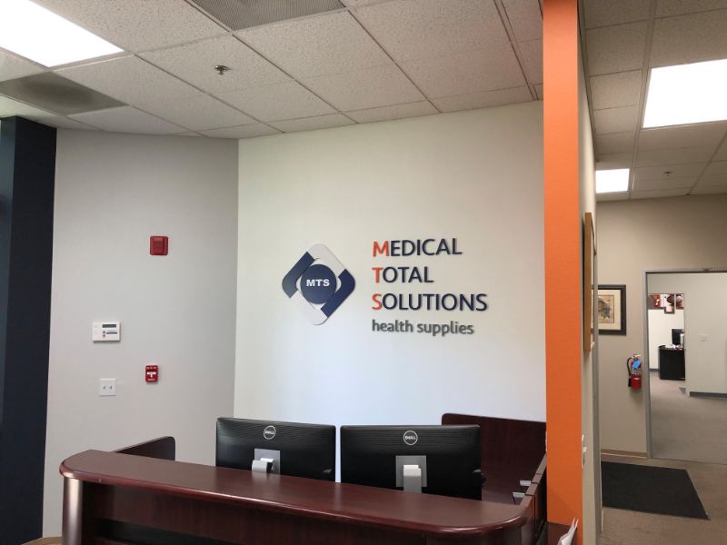 3D Logo Wall Signs for Offices in Orange County California