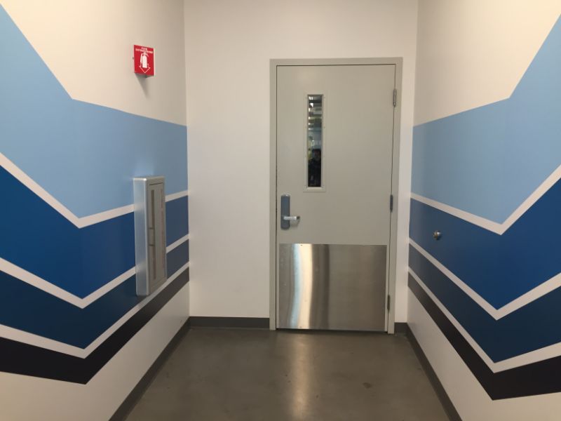 Geometric Wall Graphics in Long Beach CA