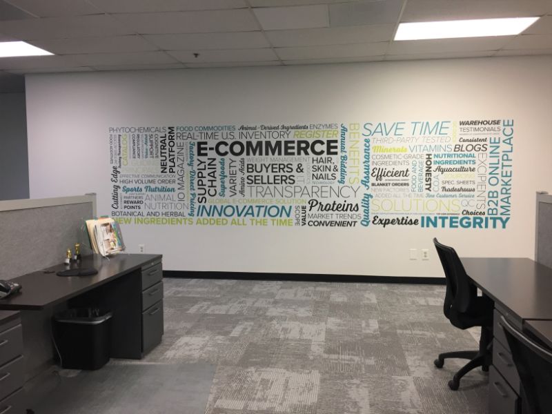 office wall graphics in Cerritos