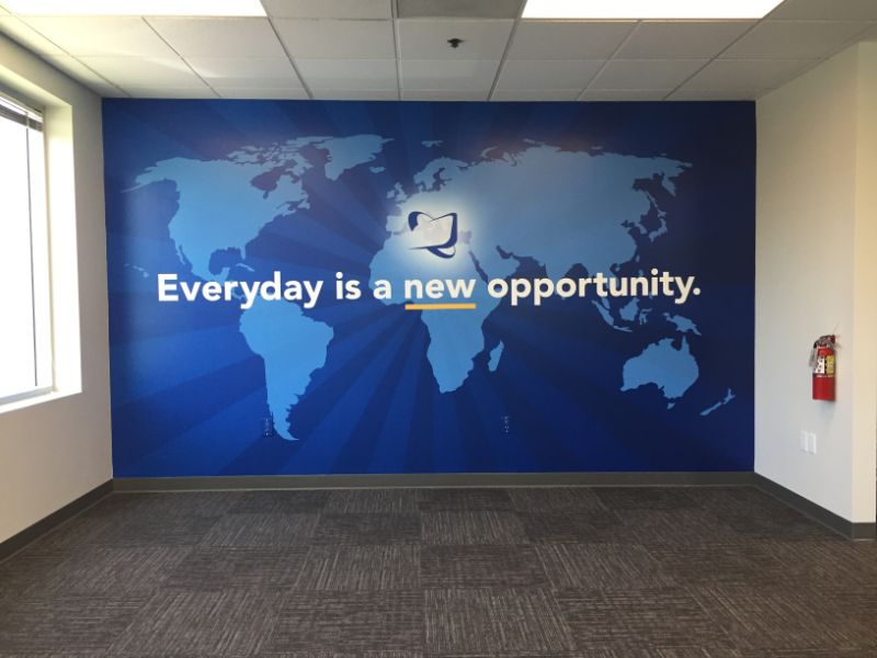 Wall Graphics for Offices in Orange County CA