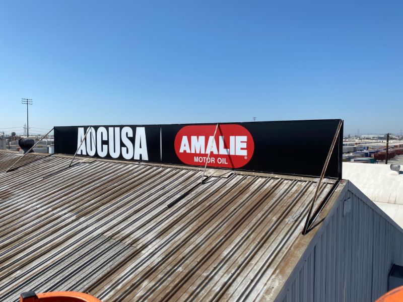 Rebranding Building Signage