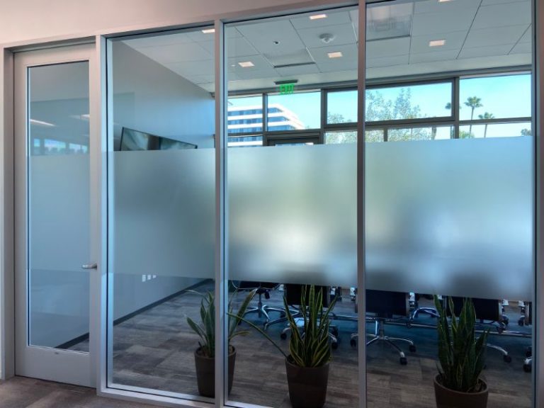 window privacy film for offices in Anaheim CA