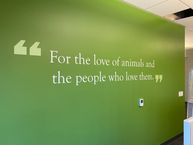 Word Wall Graphics and Wall Quotes for Offices in Anaheim CA