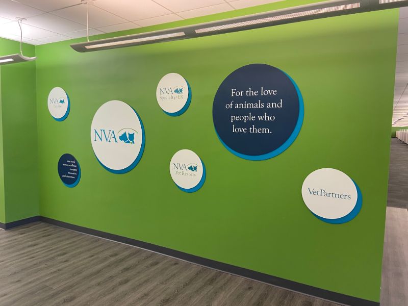 office signs and graphics branding project in Thousand Oaks CA