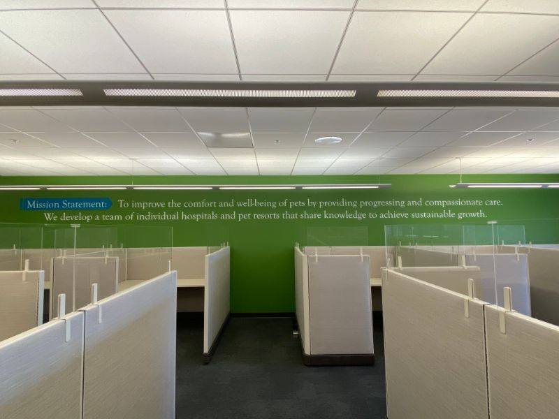 Word Wall Graphics and Wall Quotes for Offices in Anaheim CA