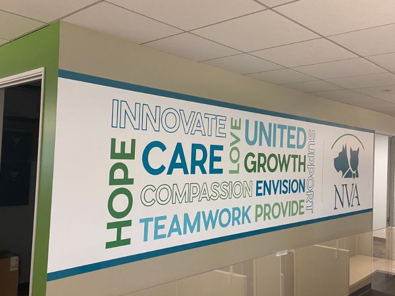 office signs and graphics branding project in Thousand Oaks CA