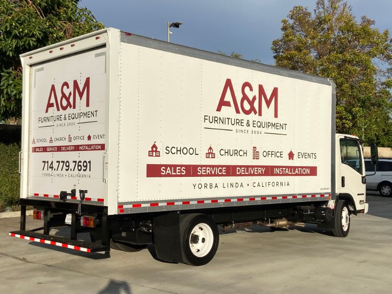 Commercial Truck Graphics Can Put Your Fleet to Work in Orange County CA
