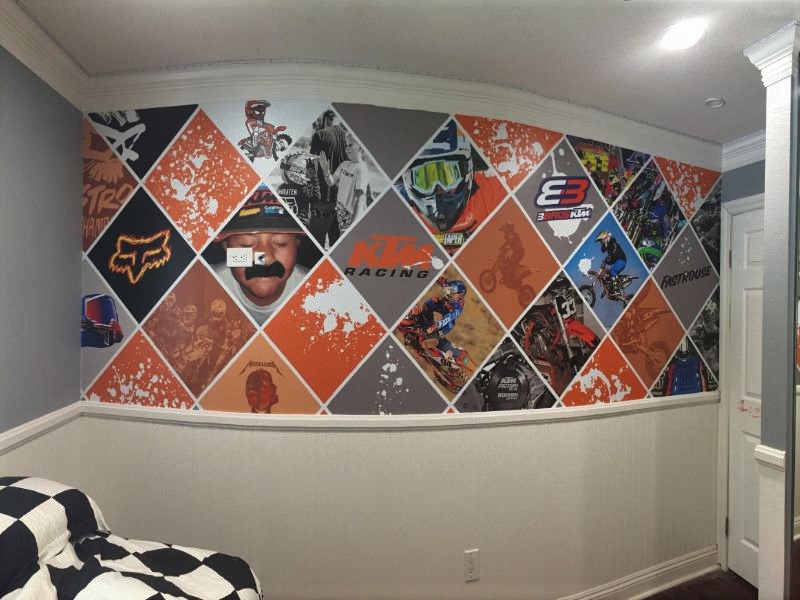 custom printed wallpaper in Yorba Linda