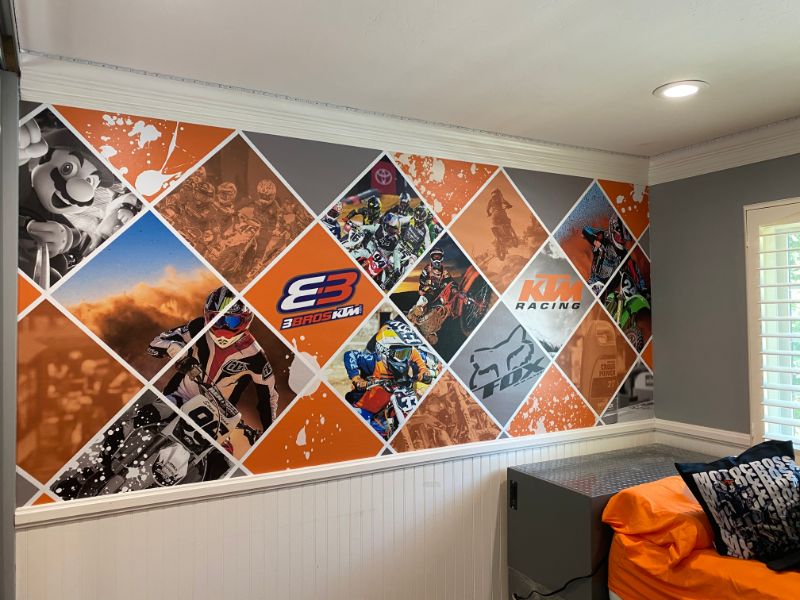 custom printed wallpaper in Yorba Linda