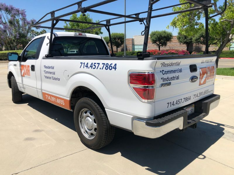 truck decals and lettering in Fullerton