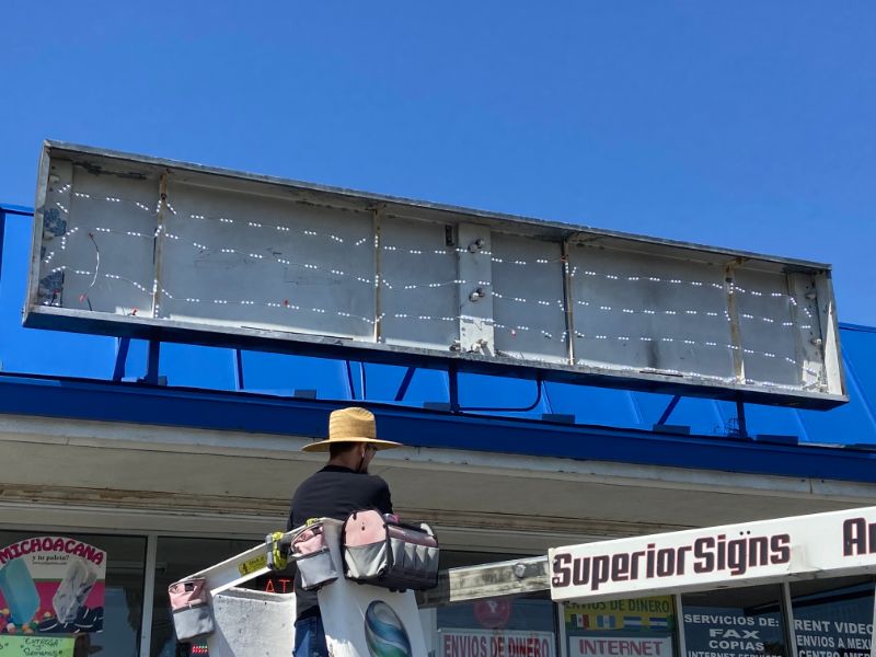 LED conversions for lighted signs