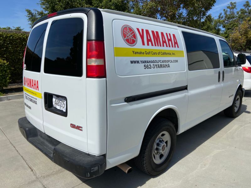 commercial van graphics in La Mirada