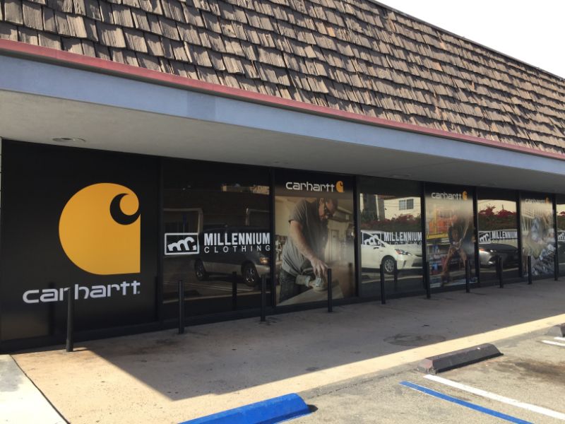 Retail Window Graphics That Advertise in Buena Park CA