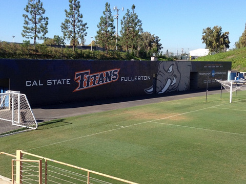 Wall Wraps for College Stadiums in Orange County CA