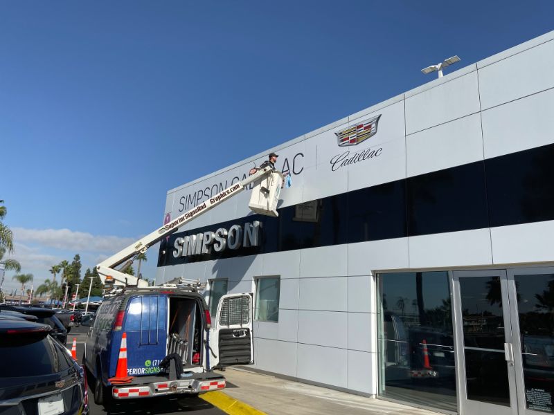 Signs and Graphics for Auto Dealers in Buena Park