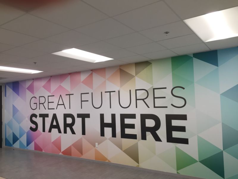 wall murals for classrooms in Orange County