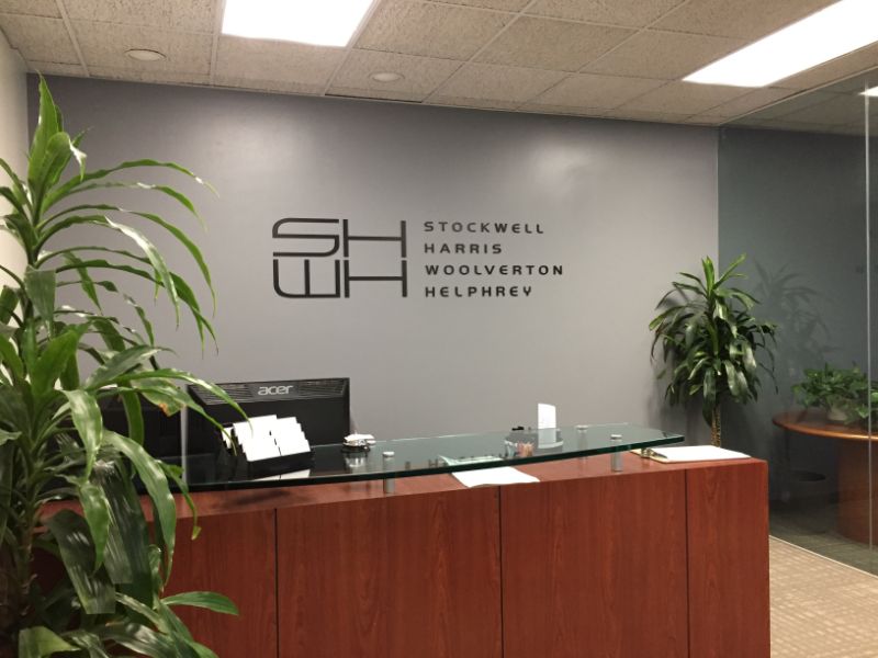 3D Lobby Logo Sign